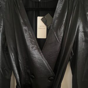 Current Air Belted Shacket NWT